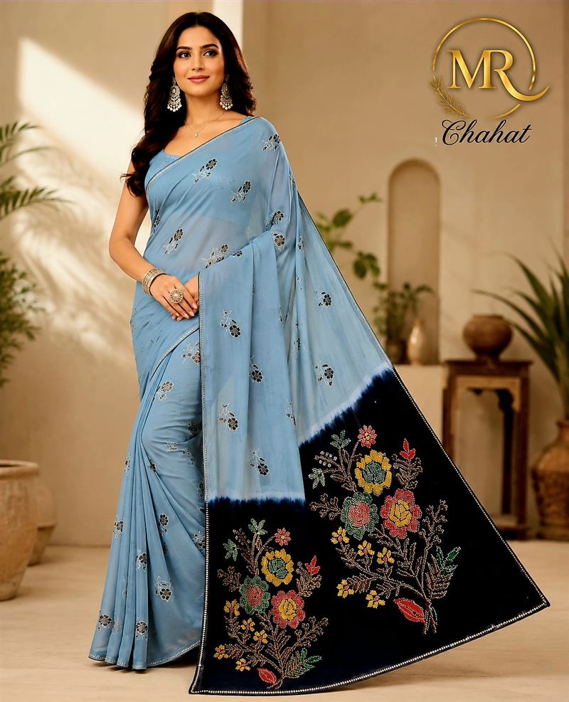 Fancy Pattern Saree #3