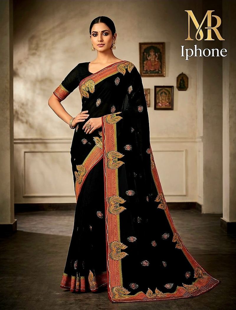 Fancy Pattern Saree #4