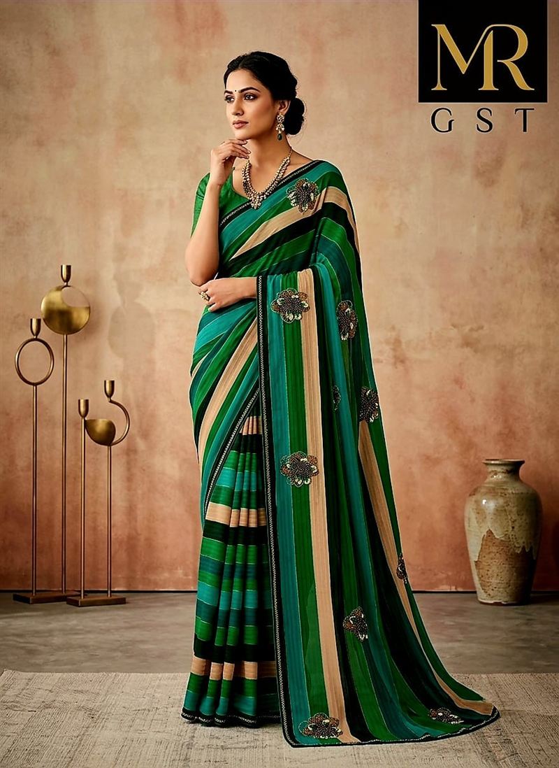 Printed Saree #10