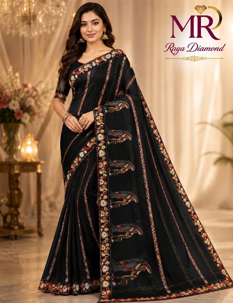 Printed Saree #11