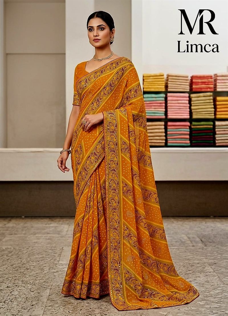 Printed Saree #12