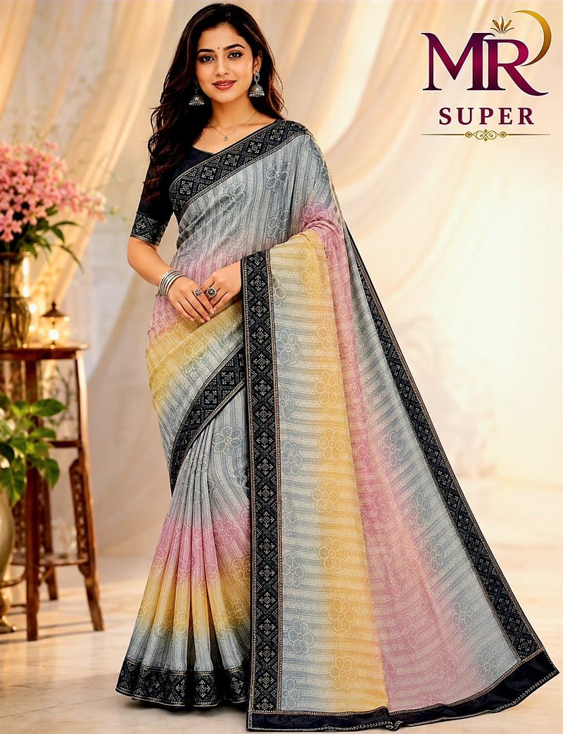 Printed Saree #7