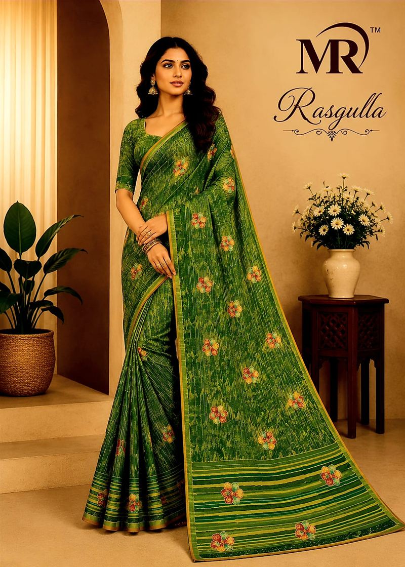 Printed Saree #8