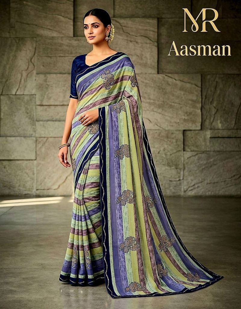 Printed Saree #9